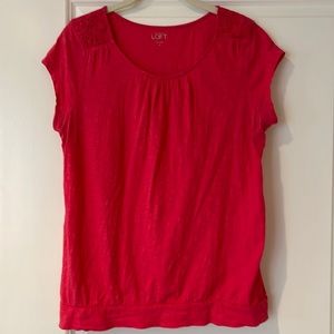 LOFT Light Cotton Short Sleeve Shirt